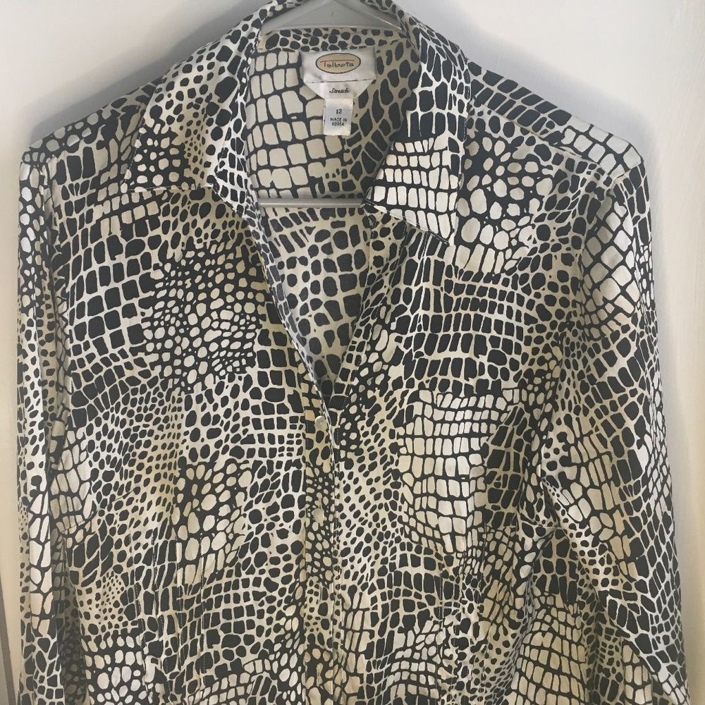 Talbots Silk blouse